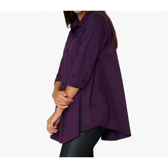 NEW STELLA CARAKASI prime time tunic in amethyst - Picture 2 of 3